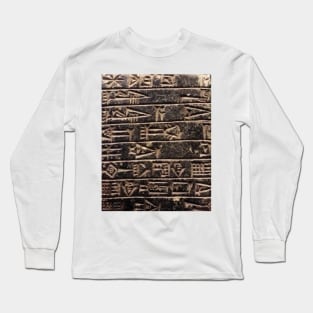 Cuneiform. British Museum, London Long Sleeve T-Shirt